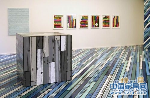 英國(guó)倫敦版畫(huà)風(fēng)格家具展 畫(huà)里畫(huà)外傻傻分不清