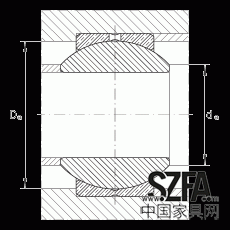 關(guān)節(jié)軸承 GE10-PB, 根據(jù) DIN ISO 12 240-1 標準，尺寸系列 K，需維護